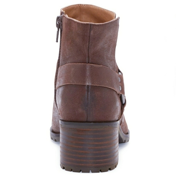 Lucky Brand Walnut Harness Strap Booties - Picture 5 of 10